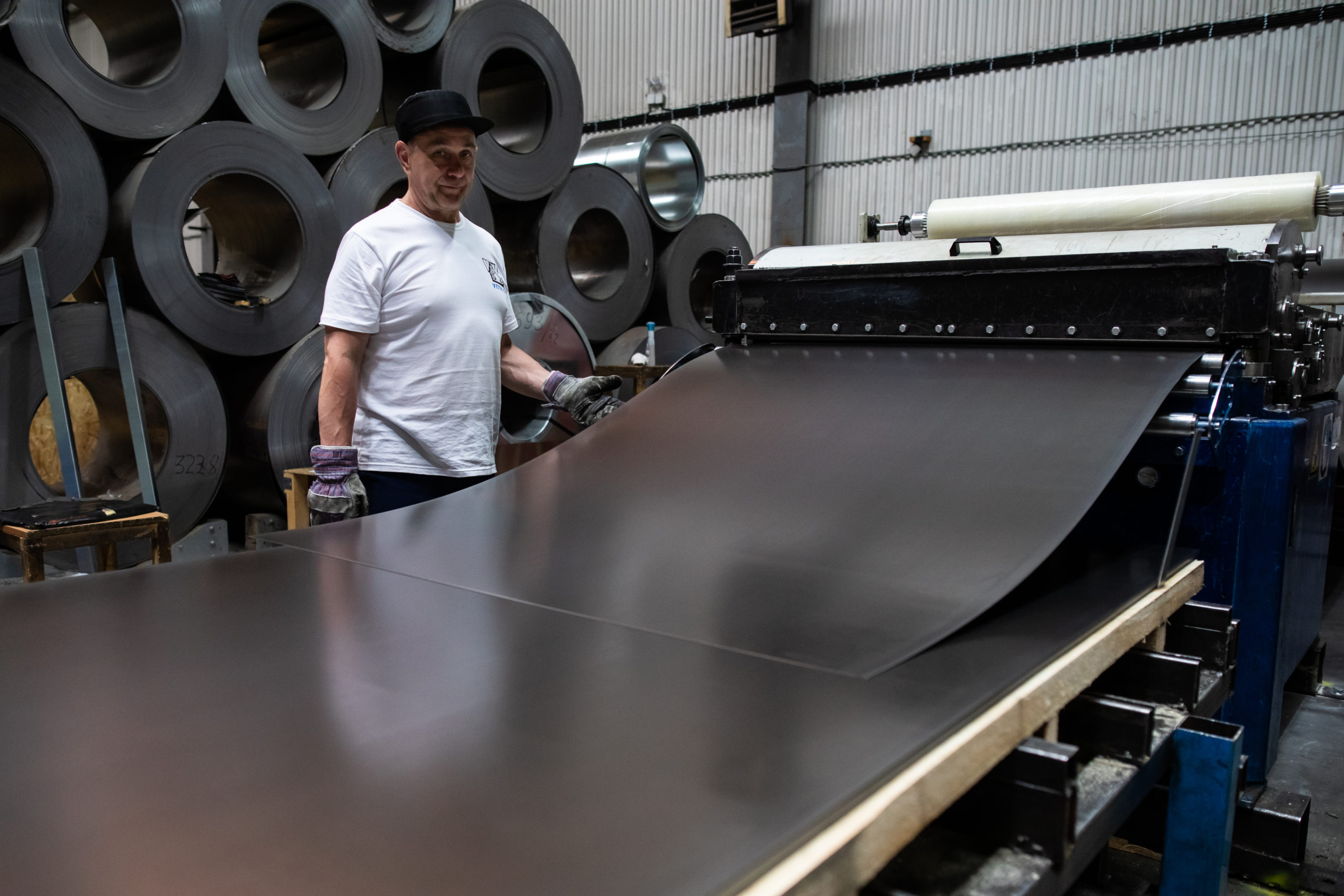 Линия продольно-поперечной резки Profilikeskus. Финляндия