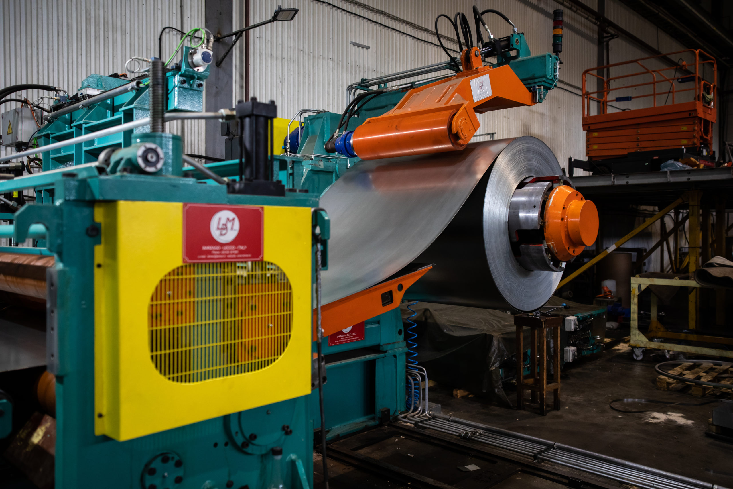 Линия поперечной резки LDM. Италия