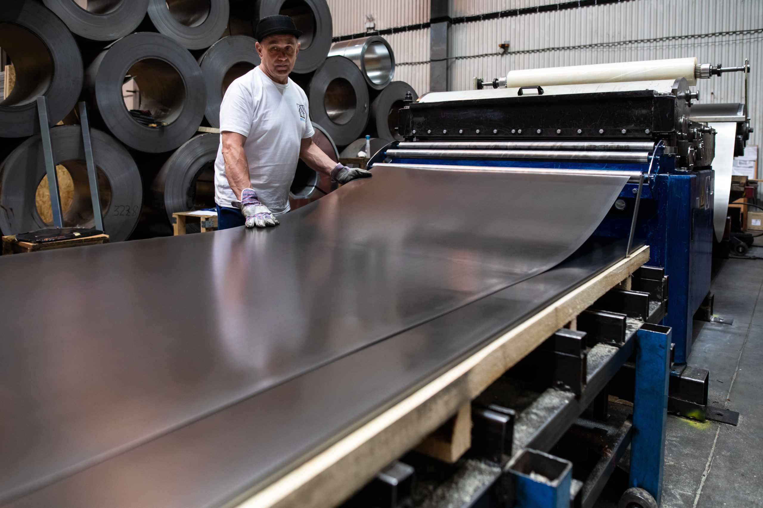 Линия продольно-поперечной резки Profilikeskus. Финляндия