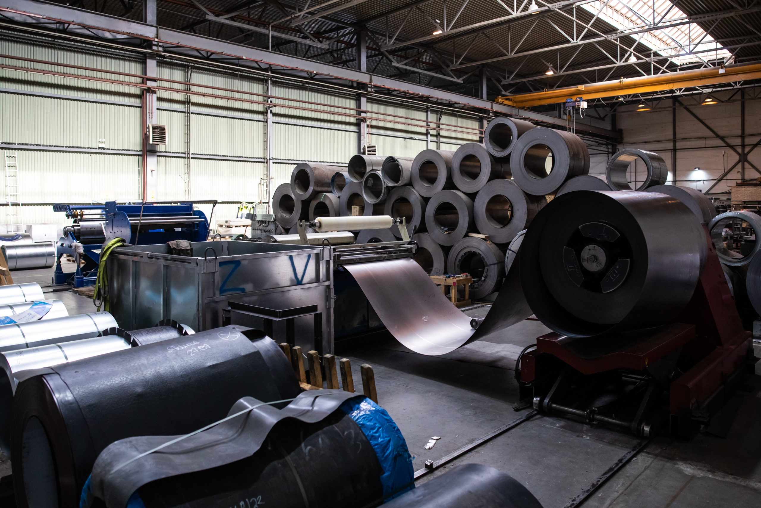 Линия продольно-поперечной резки Profilikeskus. Финляндия