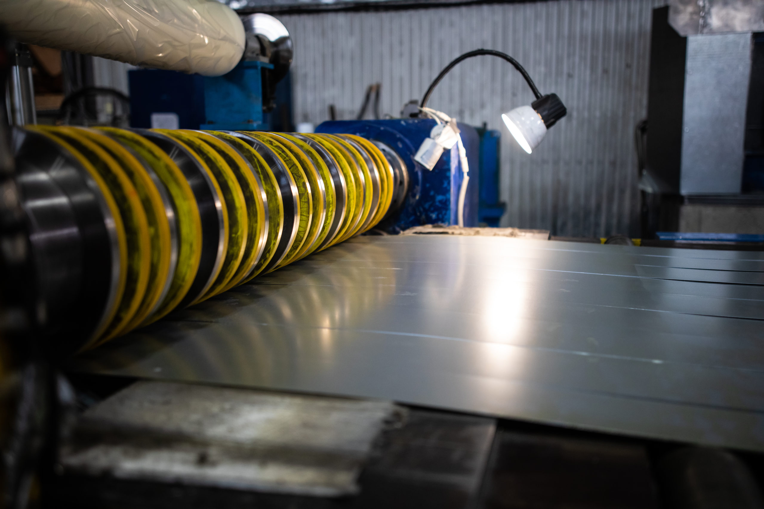 Линия продольной резкий ATHADER. Испания