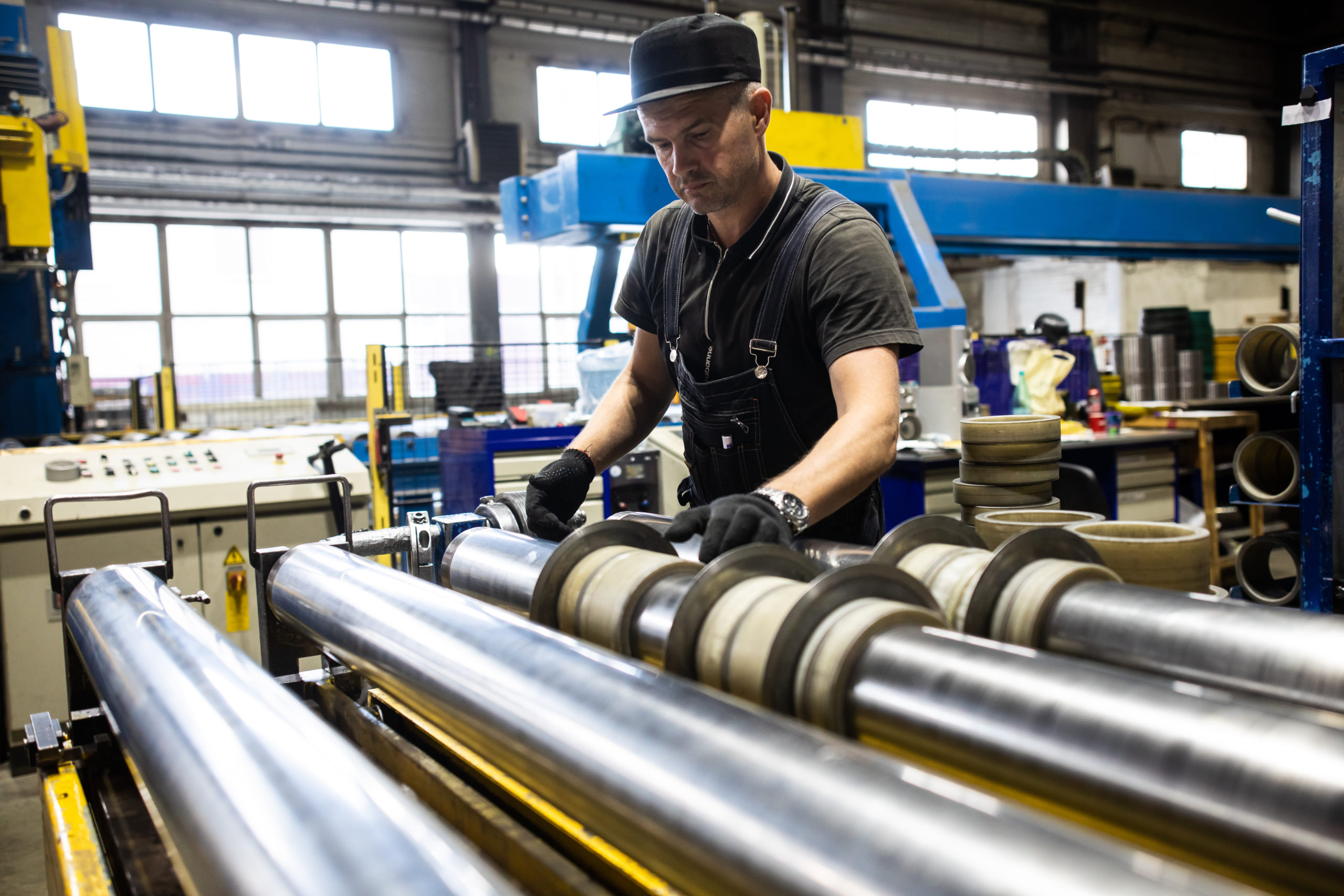 Линия продольной резкий ATHADER. Испания