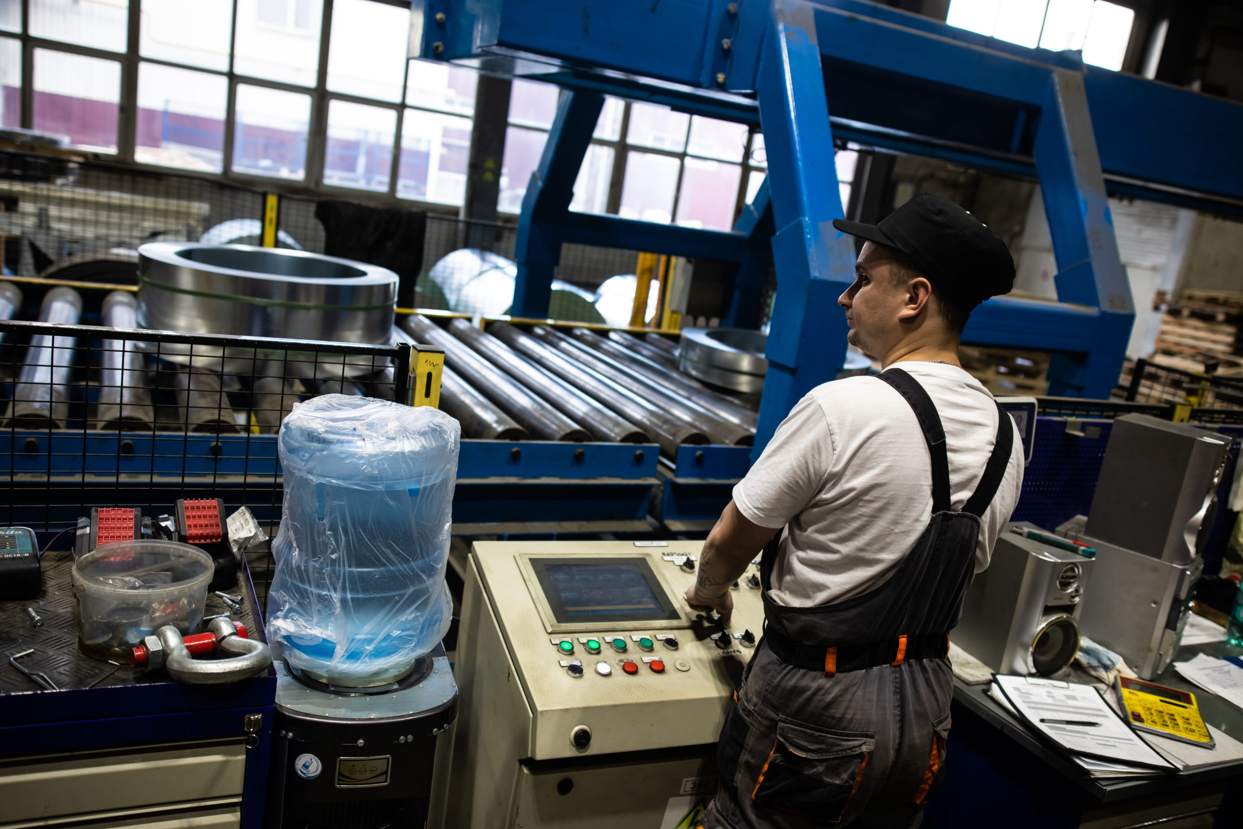 Линия продольной резкий ATHADER. Испания